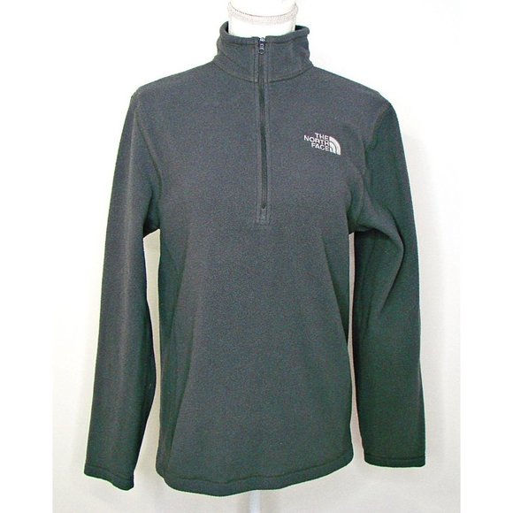 The North Face Other - Mens The North Face 1/4 Zip Fleece Pullover Shirt Jacket Lightweight Gray Small